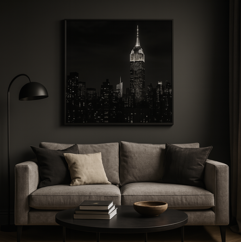 Empire State - Night Skyline