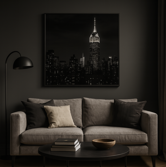 Empire State - Night Skyline