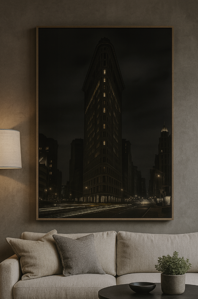 Flatiron at Night - Timeless NYC