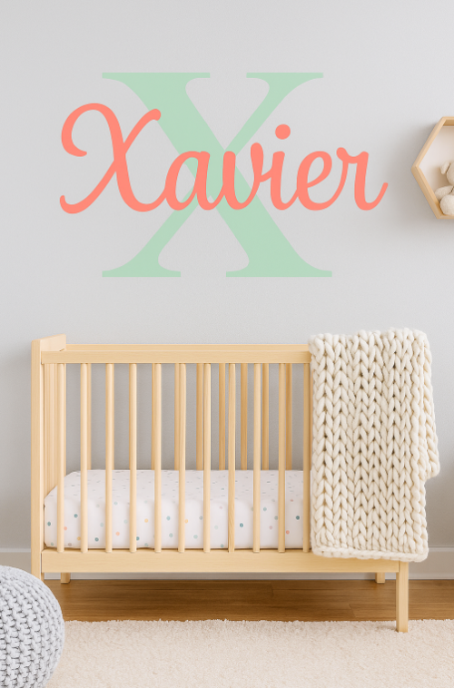 X is for Xavier